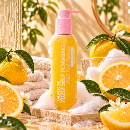 Yuzu Self Foaming 3 in 1 Peel Cleanser